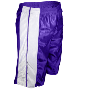 9"  ADULT  ATHLETIC SHORTS - Purple, M