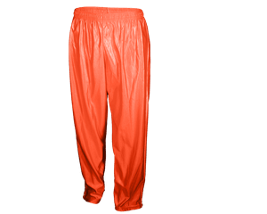 ADULT  PULL UP PANTS - Orange, M