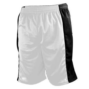 9"  ADULT  ATHLETIC SHORTS - Black, M