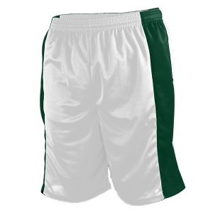 9"  ADULT  ATHLETIC SHORTS - Dark Green, M