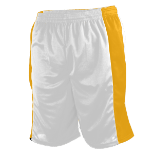 9"  ADULT  ATHLETIC SHORTS - Gold, M