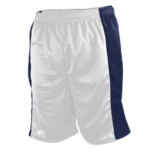 9"  ADULT  ATHLETIC SHORTS - Navy Blue, M