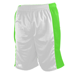 9"  ADULT  ATHLETIC SHORTS - Neon Green, M