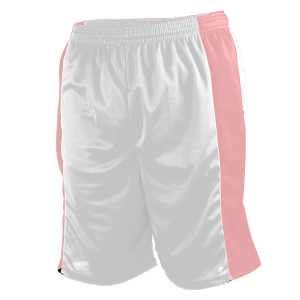 9"  ADULT  ATHLETIC SHORTS - Pink, M