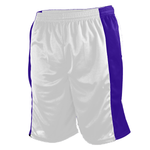 9"  ADULT  ATHLETIC SHORTS - Purple, M