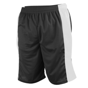 9"  ADULT  ATHLETIC SHORTS - White, M