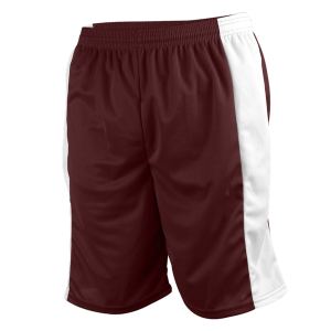 5"  ADULT  ATHLETIC SHORTS - Maroon, M
