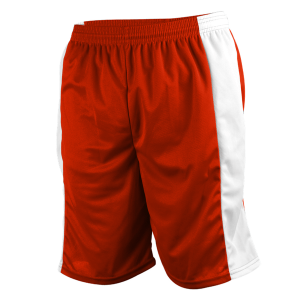 5"  ADULT  ATHLETIC SHORTS - Orange, M
