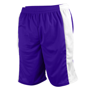 5"  ADULT  ATHLETIC SHORTS - Purple, M