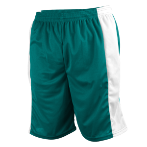 5"  ADULT  ATHLETIC SHORTS - Teal, M
