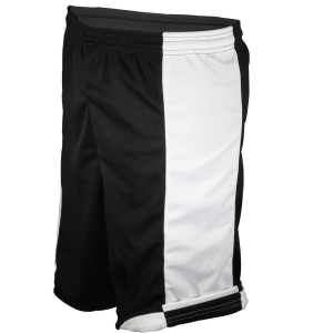 9"  ADULT  ATHLETIC SHORTS - Black, M