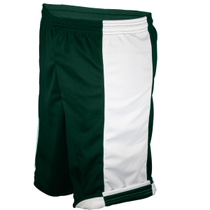 9"  ADULT  ATHLETIC SHORTS - Dark Green, M