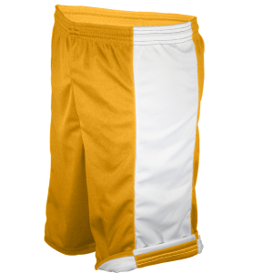 9"  ADULT  ATHLETIC SHORTS - Gold, M