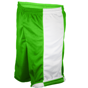 9"  ADULT  ATHLETIC SHORTS - Neon Green, M