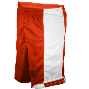 9"  ADULT  ATHLETIC SHORTS - Orange, M