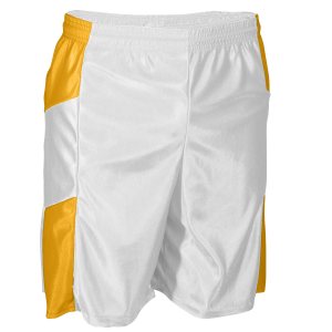 9"  ADULT  ATHLETIC SHORTS - Gold, M