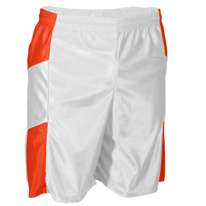 7"  ADULT  ATHLETIC SHORTS - Orange Away, M