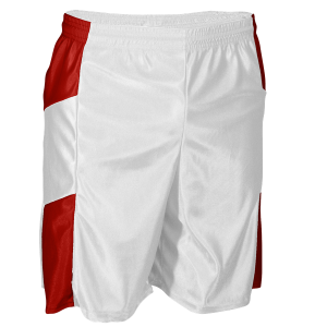 7"  ADULT  ATHLETIC SHORTS - Red Away, M
