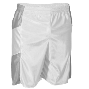 7"  ADULT  ATHLETIC SHORTS - Silver Away, M