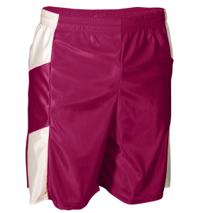 9"  ADULT  ATHLETIC SHORTS - Fuchsia, M