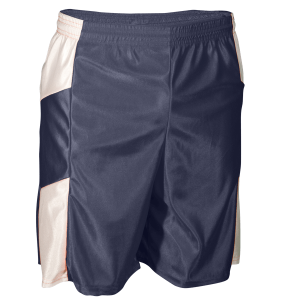 9"  ADULT  ATHLETIC SHORTS - Navy Blue, M