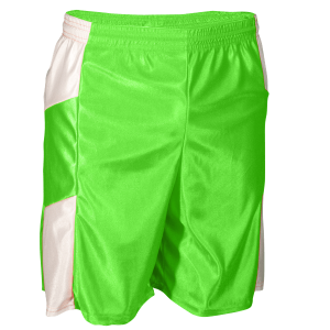9"  ADULT  ATHLETIC SHORTS - Neon Green, M