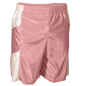 9"  ADULT  ATHLETIC SHORTS - Pink, M