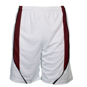 5"  ADULT  ATHLETIC SHORTS - Maroon, M