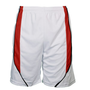 5"  ADULT  ATHLETIC SHORTS - Red, M