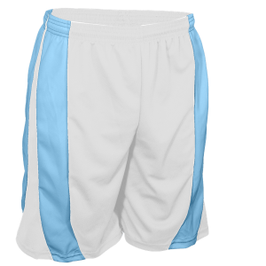 9"  ADULT  ATHLETIC SHORTS - Columbian Blue Away, M
