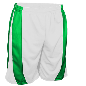 9"  ADULT  ATHLETIC SHORTS - Kelly Green Away, M