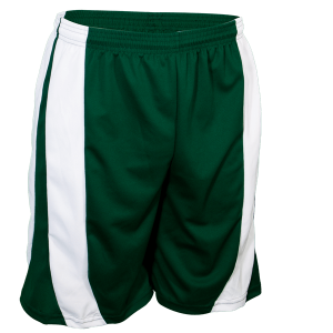 9"  ADULT  ATHLETIC SHORTS - Dark Green, M