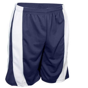 9"  ADULT  ATHLETIC SHORTS - Navy Blue, M