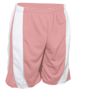 9"  ADULT  ATHLETIC SHORTS - Pink, M