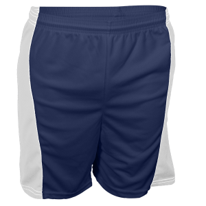 5"  YOUTH ATHLETIC SHORTS - Navy Blue Away, M