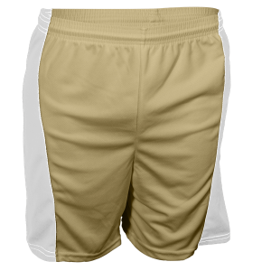 5"  YOUTH ATHLETIC SHORTS - Vegas Gold Away, M