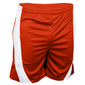 5"  ADULT  ATHLETIC SHORTS - Orange, M