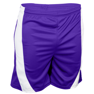 5"  ADULT  ATHLETIC SHORTS - Purple, M