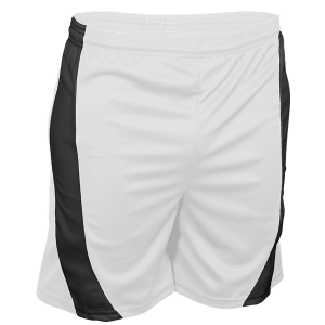 5"  ADULT  ATHLETIC SHORTS - White, M