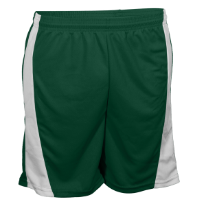 9"  ADULT  ATHLETIC SHORTS - Dark Green, M