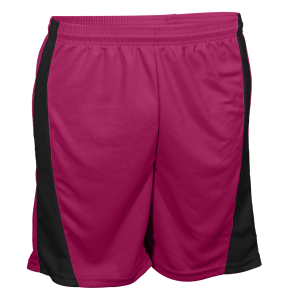 9"  ADULT  ATHLETIC SHORTS - Fuchsia, M