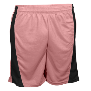 9"  ADULT  ATHLETIC SHORTS - Pink, M