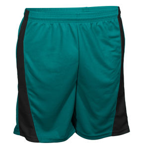 9"  ADULT  ATHLETIC SHORTS - Teal, M
