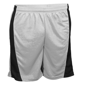 9"  ADULT  ATHLETIC SHORTS - White, M
