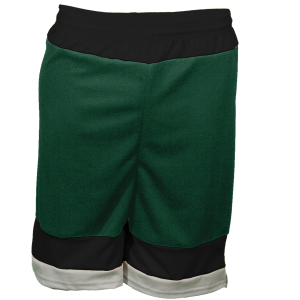 5"  ADULT  ATHLETIC SHORTS - Dark Green, M