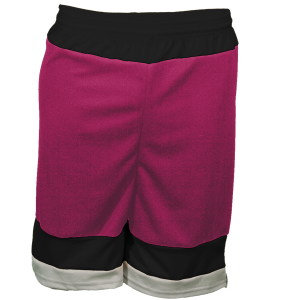 5"  ADULT  ATHLETIC SHORTS - Fuchsia, M