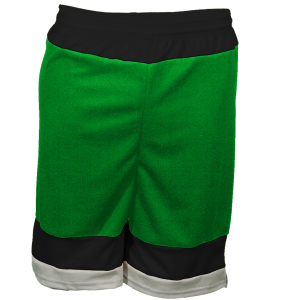 5"  ADULT  ATHLETIC SHORTS - Kelly Green, M