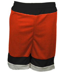 5"  ADULT  ATHLETIC SHORTS - Orange, M