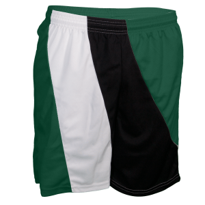 5"  ADULT  ATHLETIC SHORTS - Dark Green, M