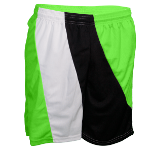 5"  ADULT  ATHLETIC SHORTS - Neon Green, M